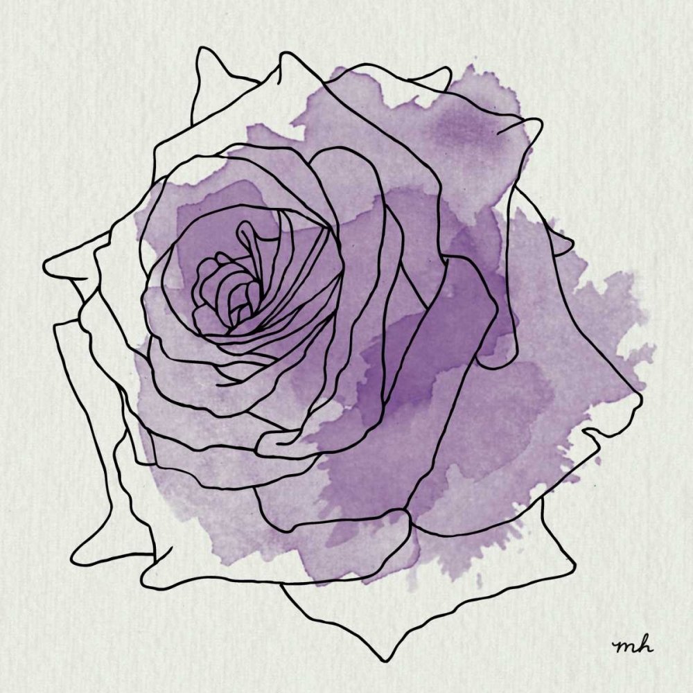 Art Print: Watercolor Floral IV