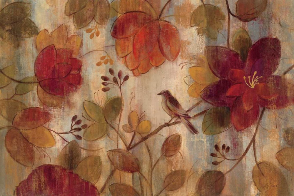 Wall Art Painting id:19080, Name: Exotic Garden, Artist: Vassileva, Silvia