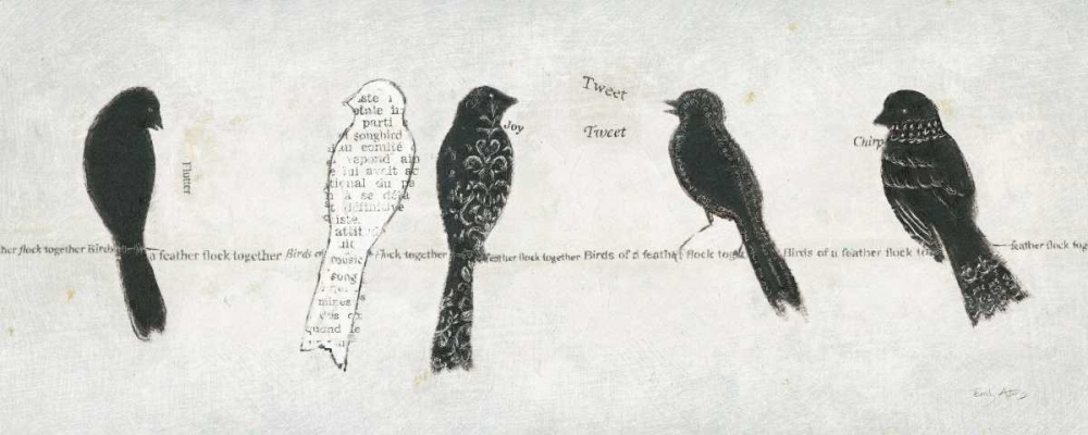 Wall Art Painting id:18873, Name: Catching Up II, Artist: Adams, Emily