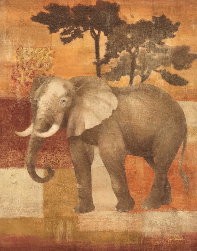 Wall Art Painting id:19051, Name: Animals on Safari IV, Artist: Hristova, Albena