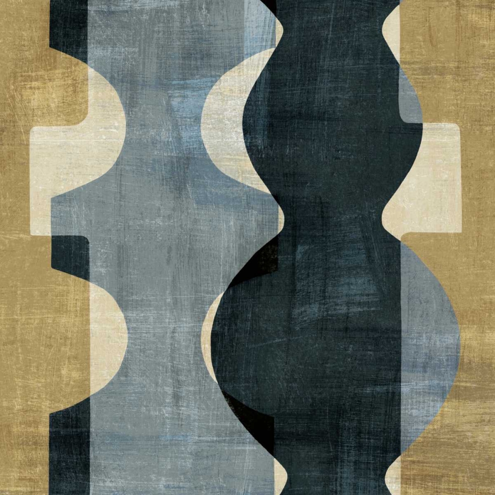 Wall Art Painting id:19108, Name: Geometric Deco II, Artist: Wild Apple Portfolio