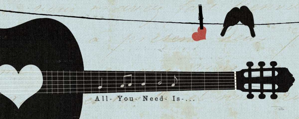 Art Print: Chorus Line I