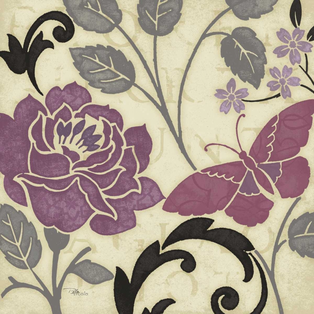 Art Print: Perfect Petals I Lavender