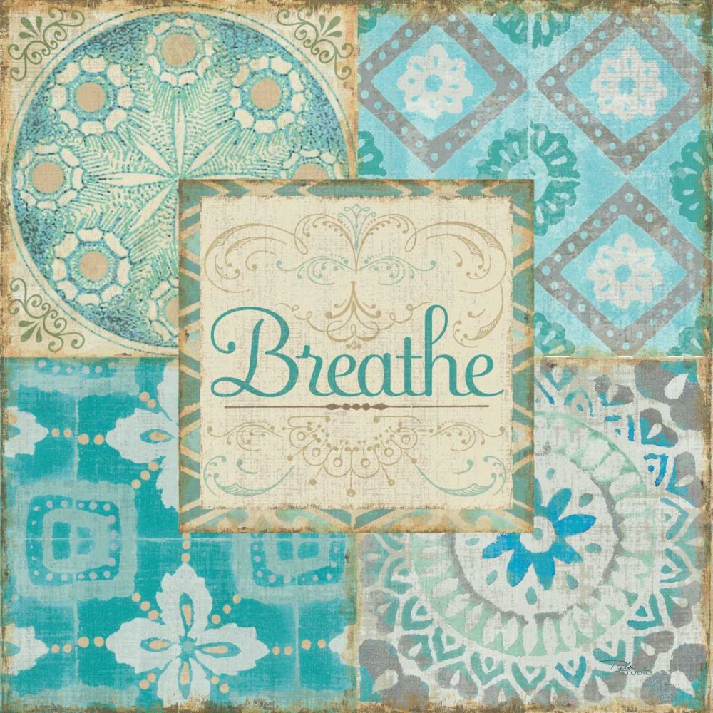 Wall Art Painting id:28341, Name: Ocean Tales Tile V, Artist: Pela Studio