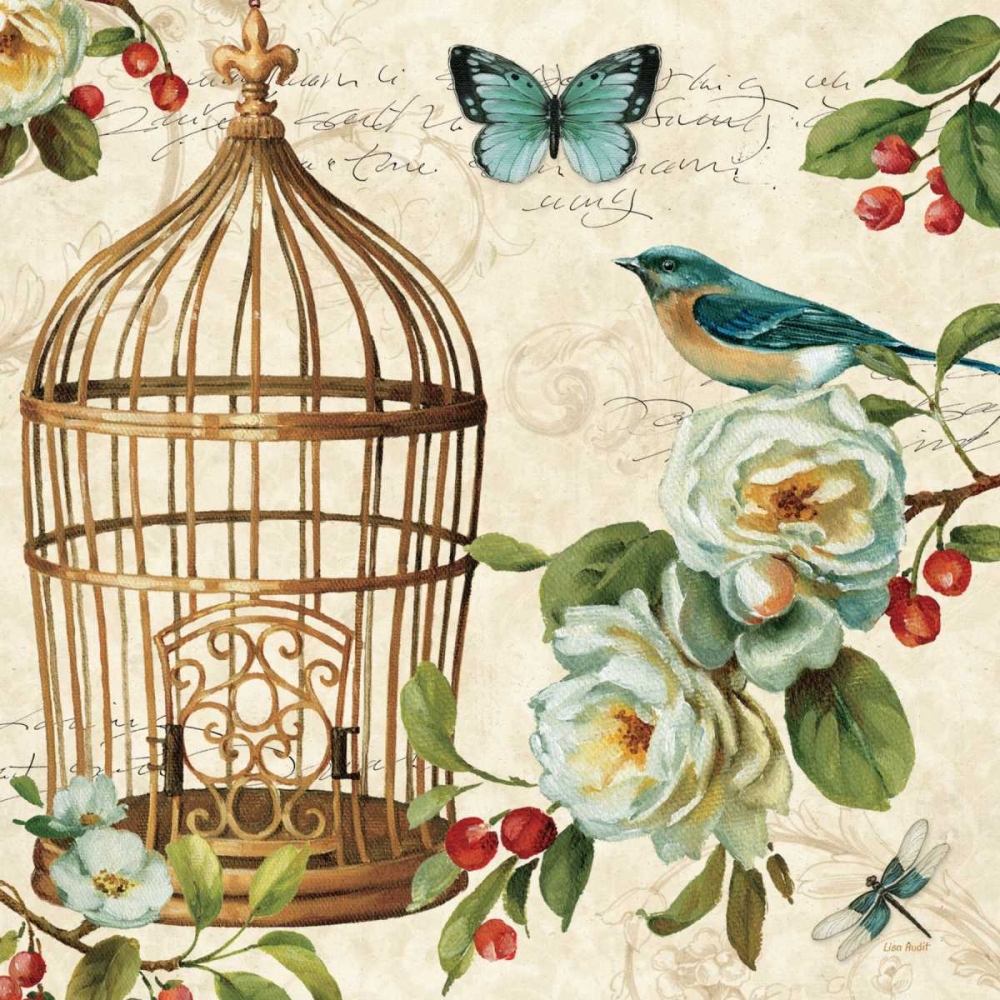 Wall Art Painting id:28372, Name: Free as a Bird II , Artist: Audit, Lisa