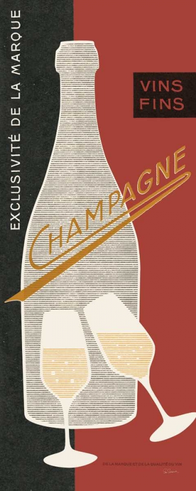 Wall Art Painting id:20964, Name: Champagne Toast, Artist: Schlabach, Sue