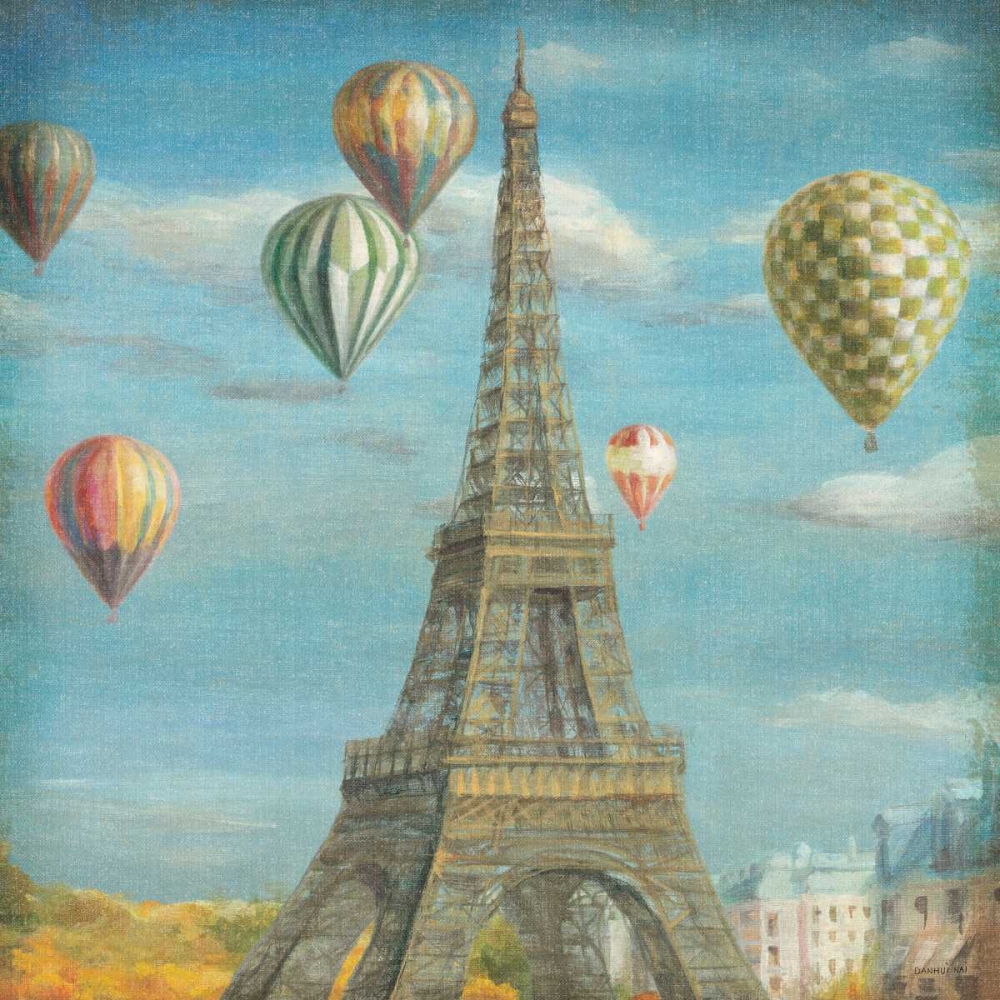 Wall art: Balloon Festival, by Nai, Danhui