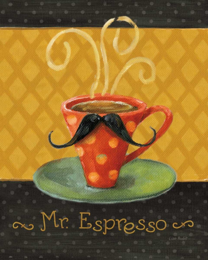 Art Print: Cafe Moustache III