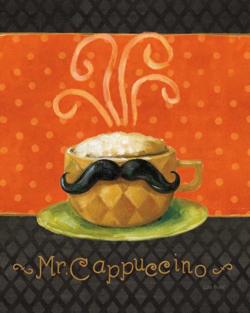 Art Print: Cafe Moustache IV