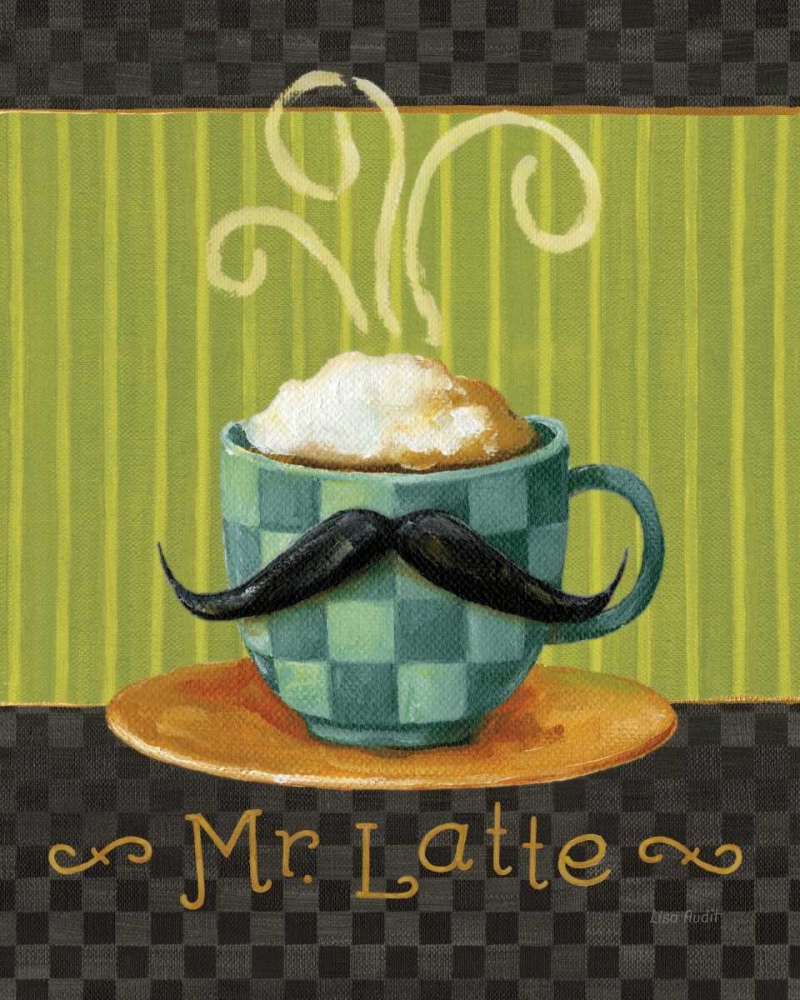 Art Print: Cafe Moustache VI