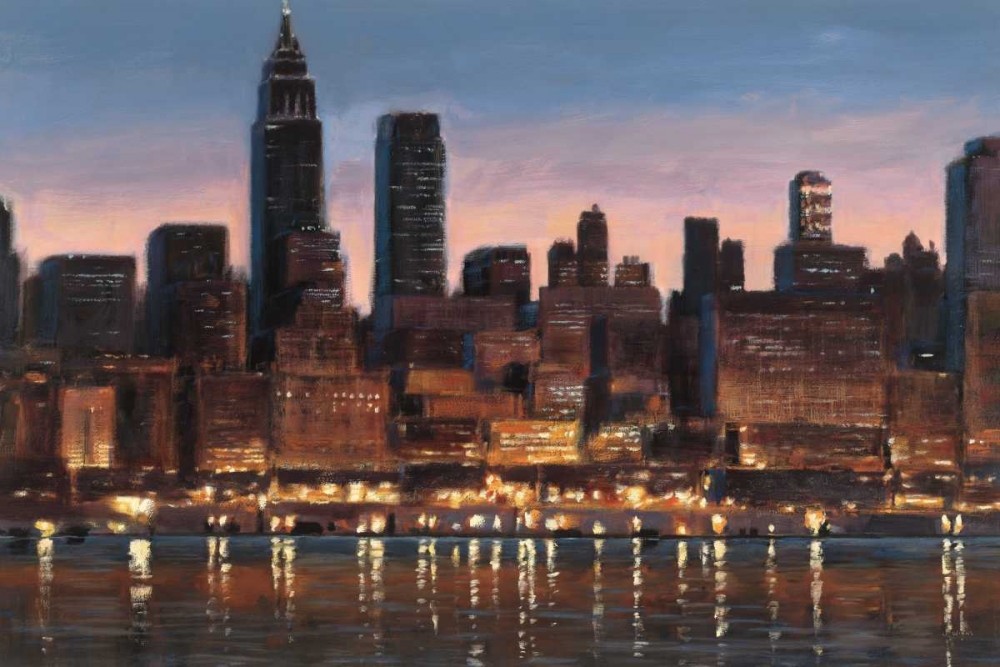 Wall art: Manhattan Reflection, by Wiens, James