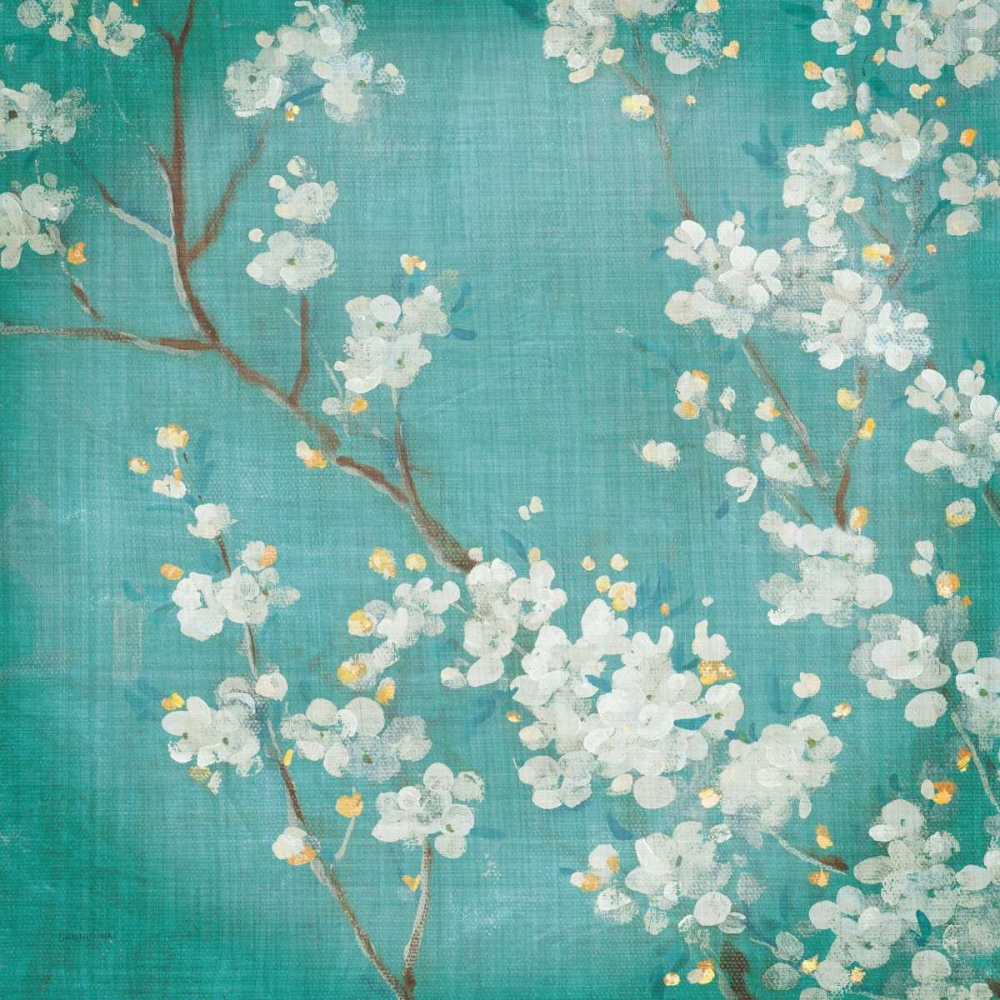 Wall Art Painting id:21926, Name: White Cherry Blossoms II, Artist: Nai, Danhui