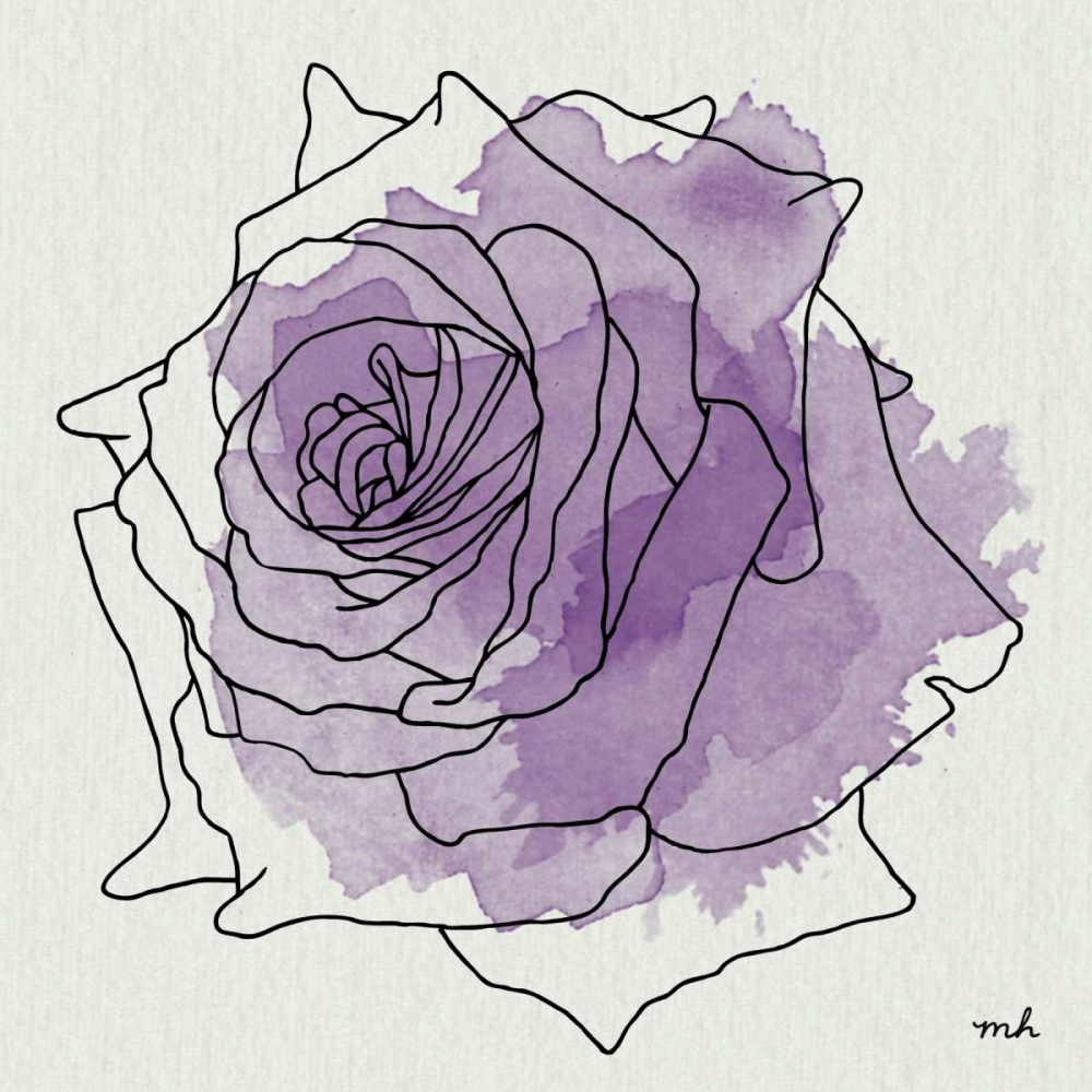 Art Print: Watercolor Floral IV