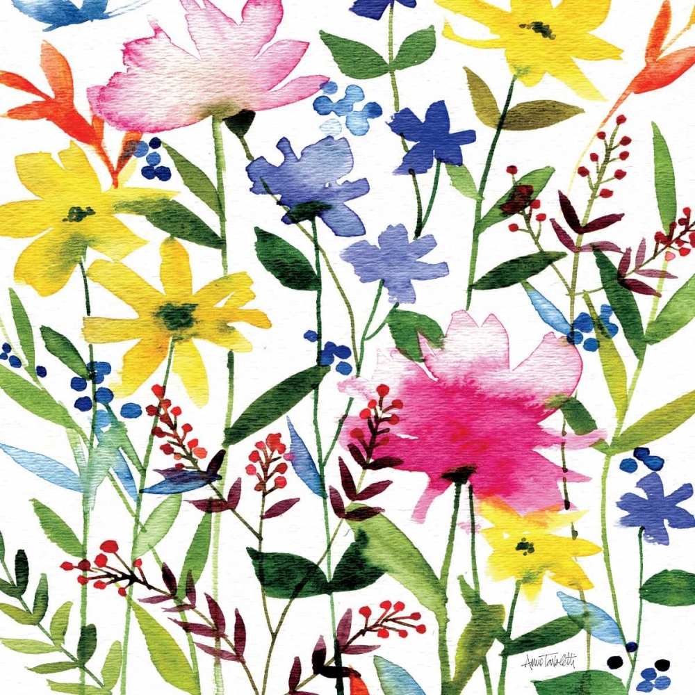 Wall Art Painting id:28526, Name: Annes Flowers Crop II, Artist: Tavoletti, Anne