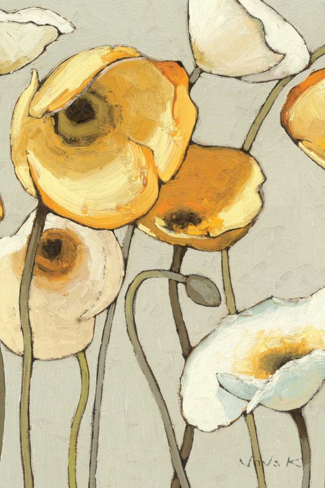 Wall Art Painting id:28576, Name: Jaune Gris II Crop, Artist: Novak, Shirley