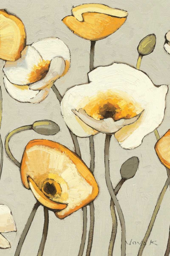 Wall Art Painting id:28577, Name: Jaune Gris III Crop, Artist: Novak, Shirley