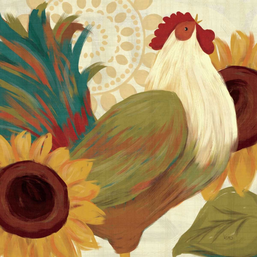 Wall Art Painting id:27928, Name: Spice Roosters I, Artist: Charron, Veronique