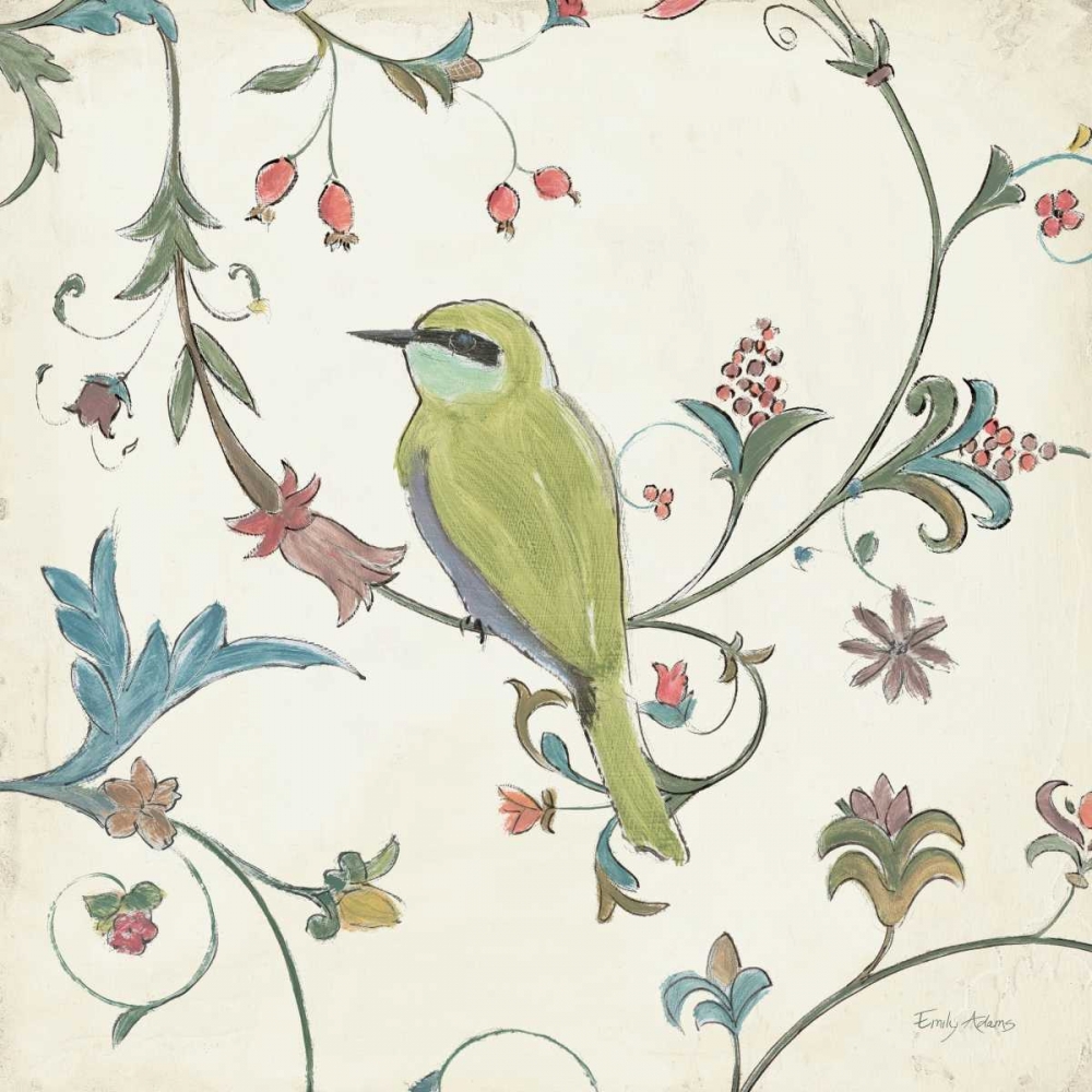 Wall Art Painting id:27919, Name: Birds Gem IV, Artist: Adams, Emily