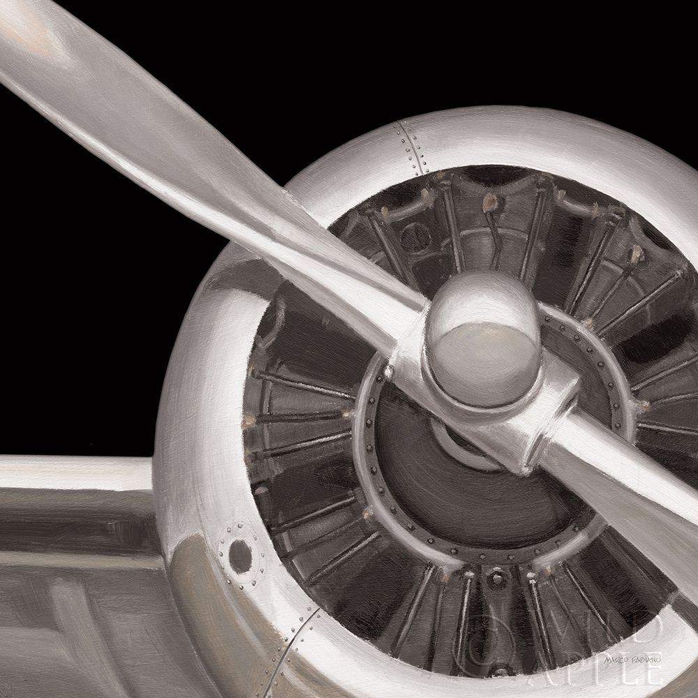 Wall Art Painting id:283887, Name: Travel by Air III Dark, Artist: Fabiano, Marco