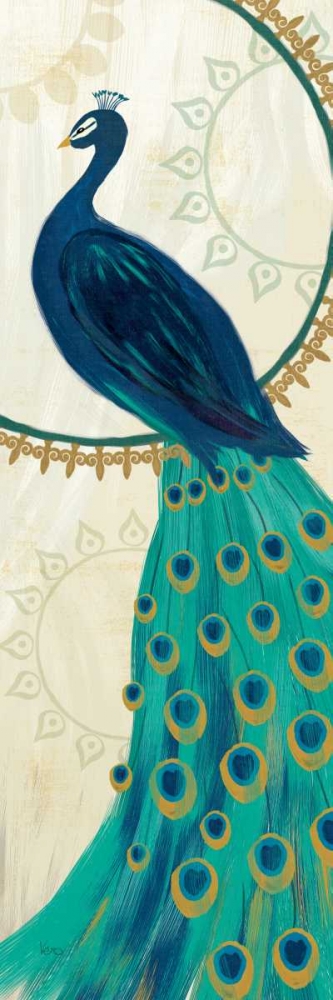 Wall Art Painting id:28650, Name: Proud as a Peacock IV, Artist: Charron, Veronique