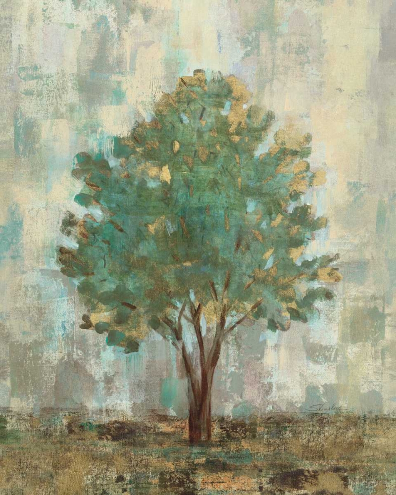 Wall Art Painting id:28659, Name: Verdi Trees II, Artist: Vassileva, Silvia