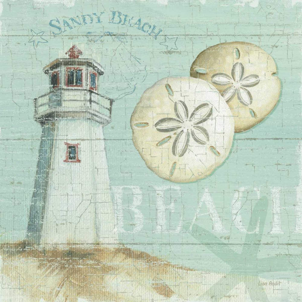 Art Print: Beach House I