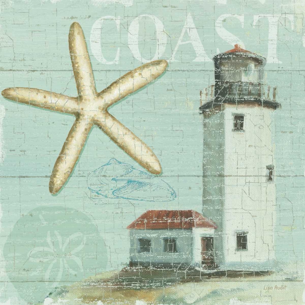 Art Print: Beach House II