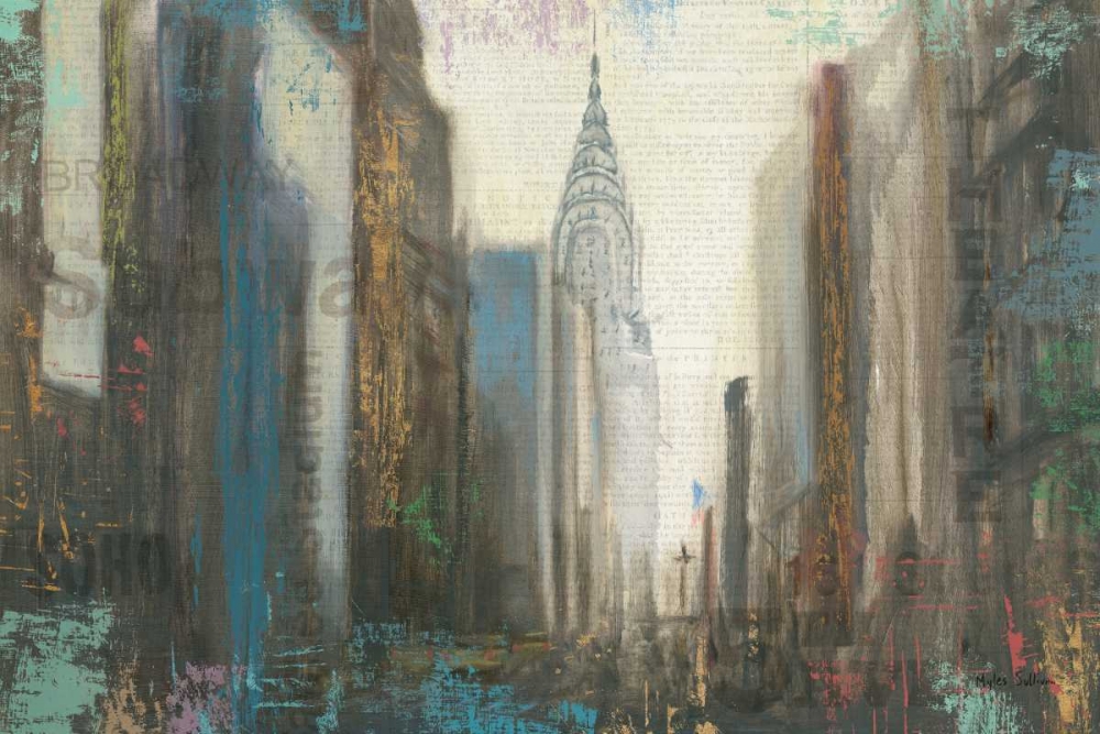 Art Print: Urban Movement I NY