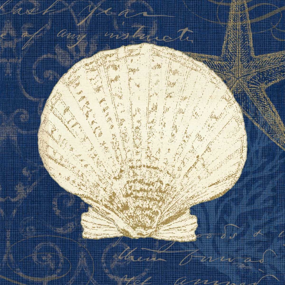 Wall Art Painting id:28673, Name: Coastal Moonlight II Teal Center, Artist: Pela Studio