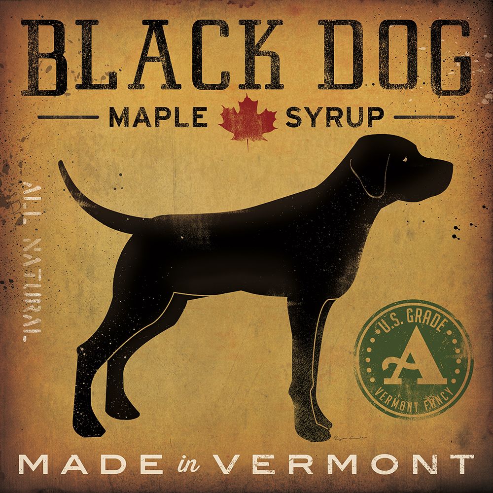 Wall Art Painting id:492523, Name: Black Dog at Show, Artist: Fowler, Ryan