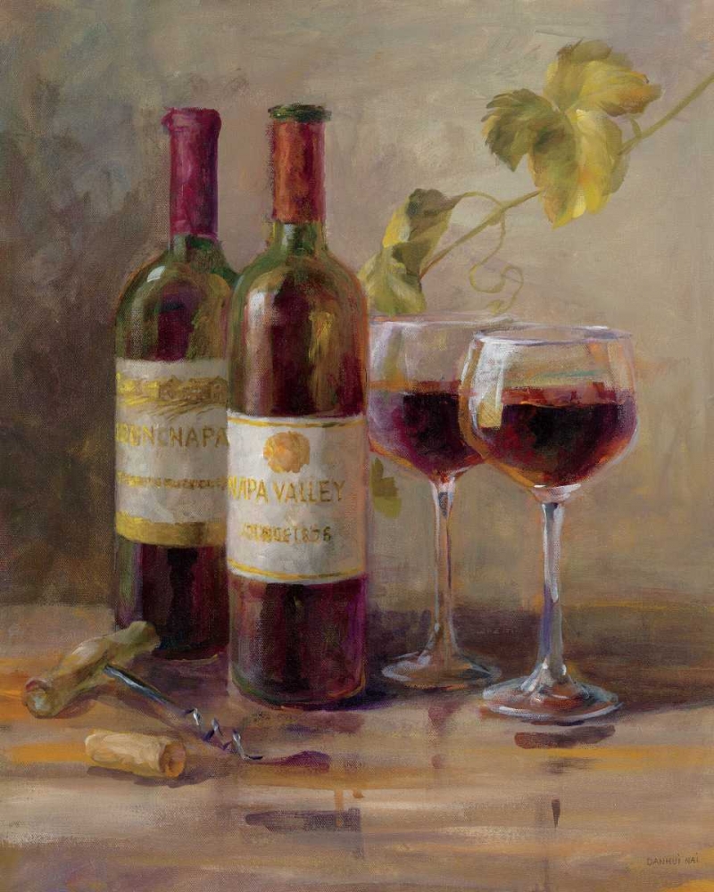 Art Print: Opening the Wine I
