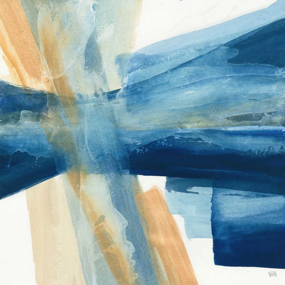 Wall Art Painting id:41129, Name: Indigo II, Artist: Paschke, Chris