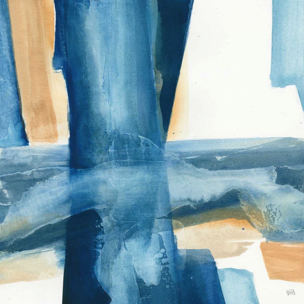 Wall Art Painting id:41130, Name: Indigo V, Artist: Paschke, Chris