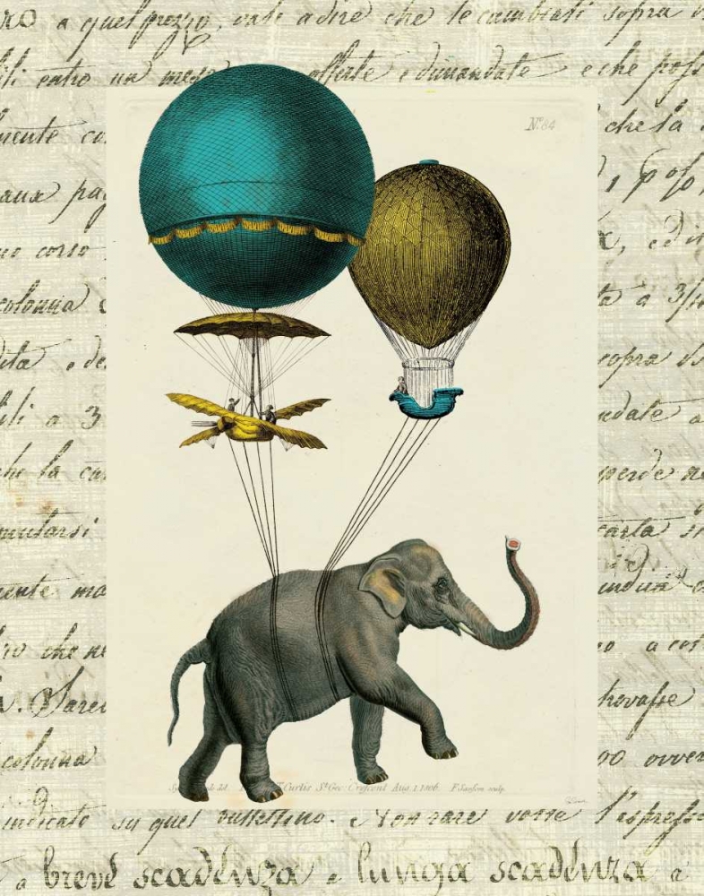 Wall Art Painting id:32294, Name: Elephant Ride I v.2, Artist: Schlabach, Sue