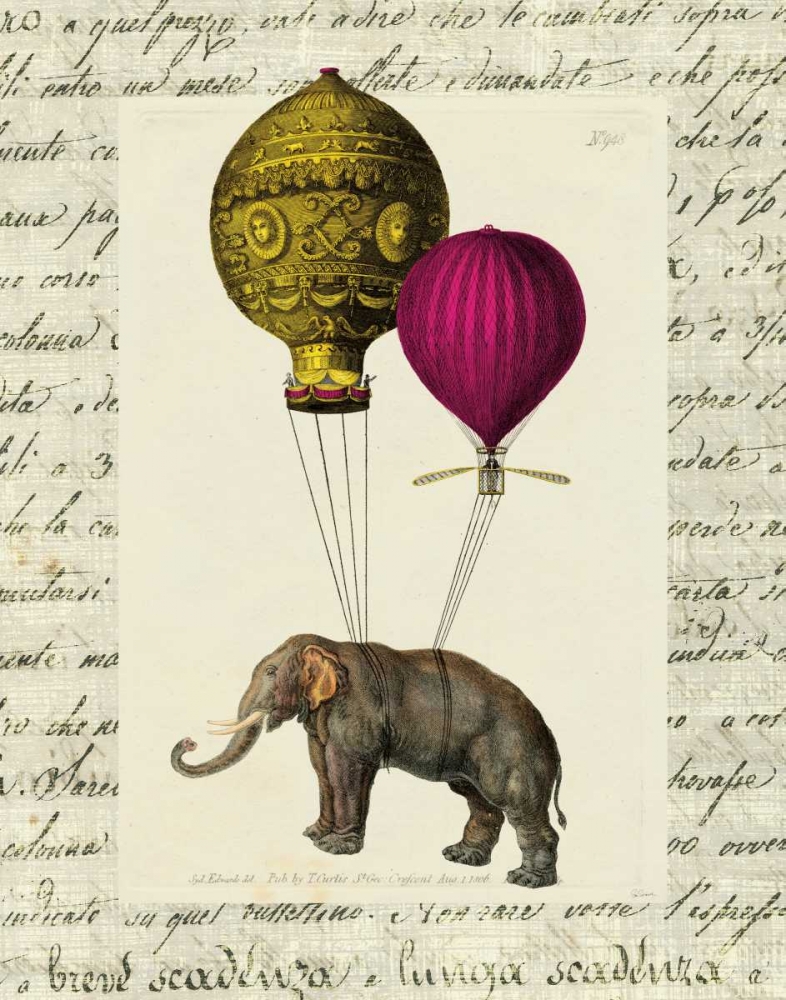 Wall Art Painting id:32295, Name: Elephant Ride II v.2, Artist: Schlabach, Sue