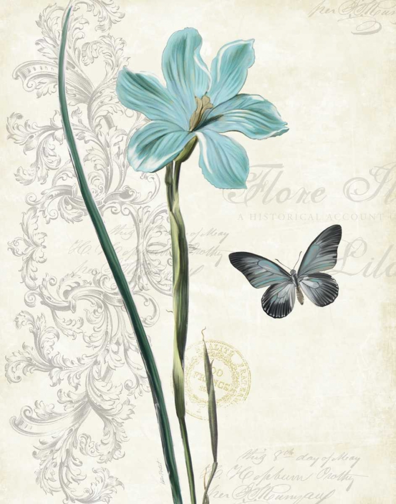 Wall Art Painting id:32292, Name: Lila Bleu I, Artist: Pertiet, Katie