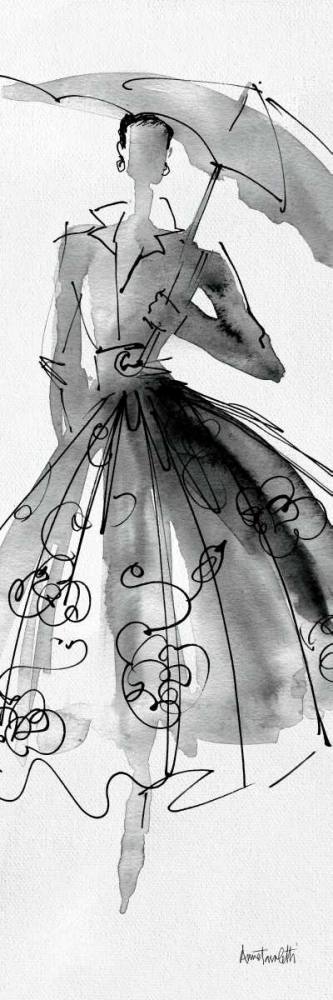 Wall Art Painting id:34299, Name: Fashion Sketchbook VI, Artist: Tavoletti, Anne