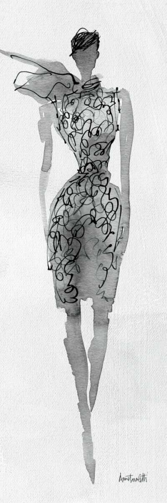 Wall Art Painting id:34301, Name: Fashion Sketchbook VIII, Artist: Tavoletti, Anne