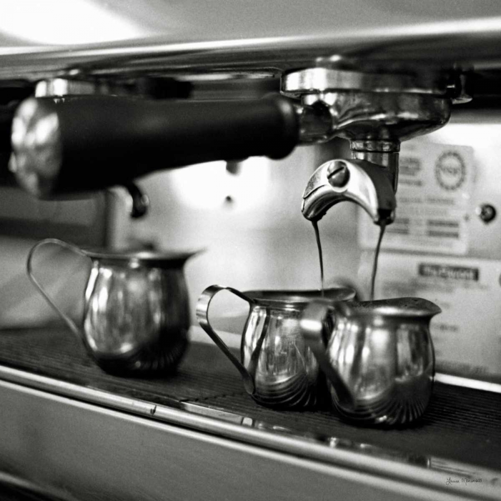 Wall Art Painting id:47178, Name: Coffeehouse II, Artist: Marshall, Laura