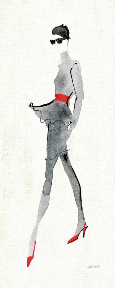 Wall Art Painting id:85027, Name: Red Flair II, Artist: Tavoletti, Anne