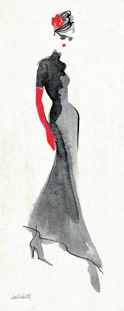 Wall Art Painting id:85028, Name: Red Flair III, Artist: Tavoletti, Anne