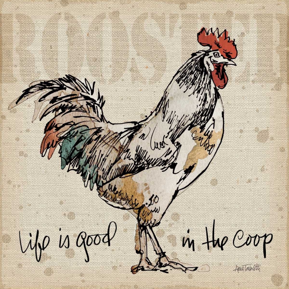 Art Print: Farm Life III