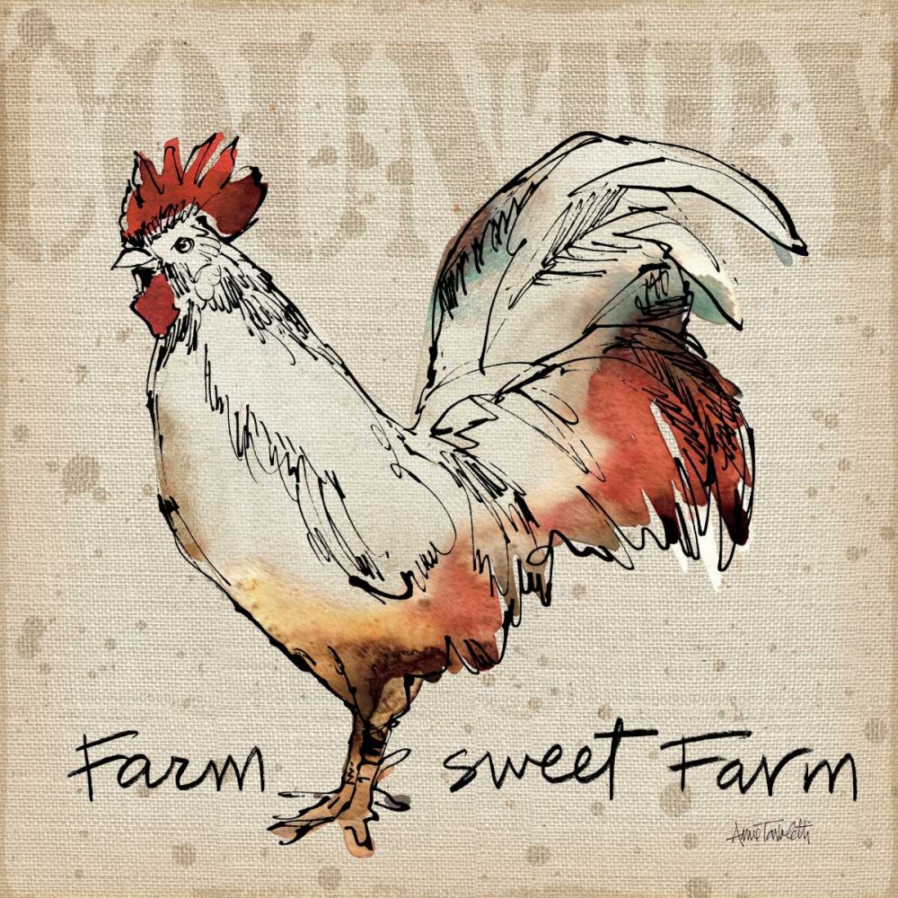 Art Print: Farm Life V