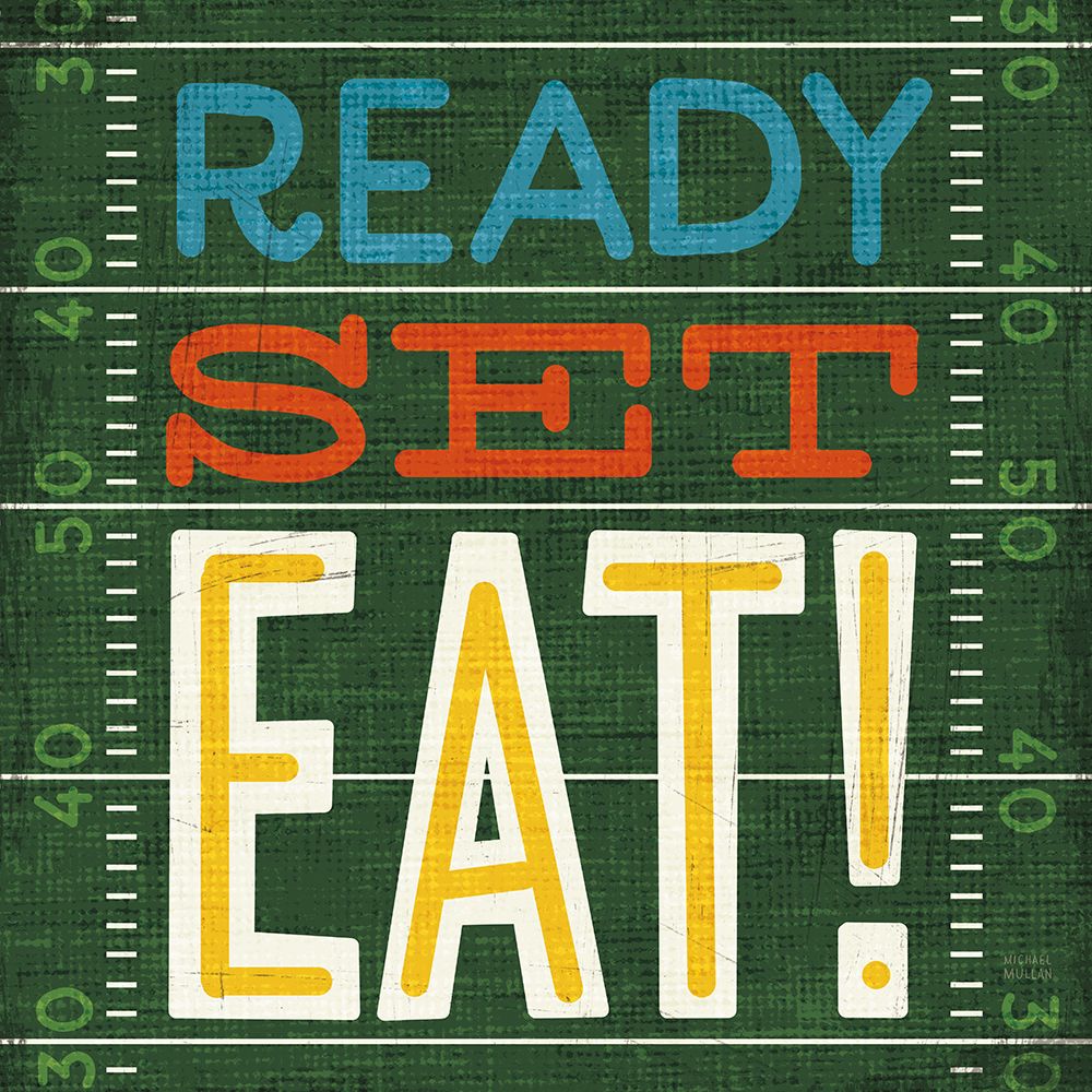 Wall Art Painting id:768858, Name: Football II, Artist: Mullan, Michael