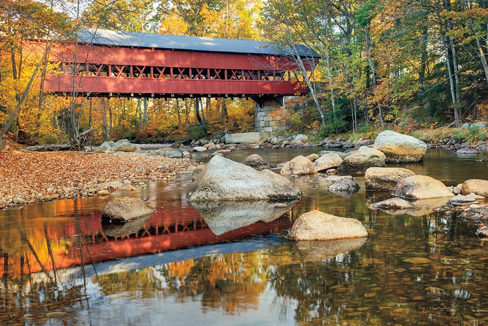 Art Print: Swift River Covered Bridge