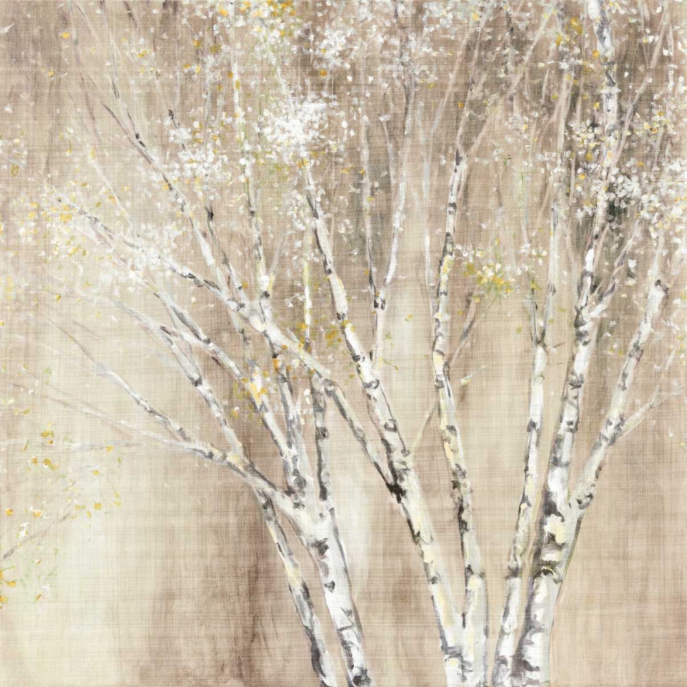Art Print: Blue Birch Neutral