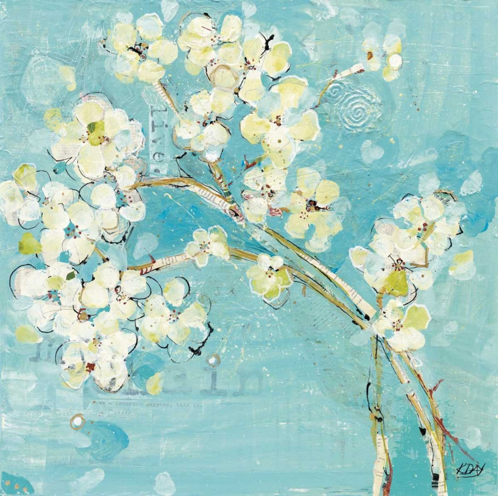 Art Print: Live  Turquoise