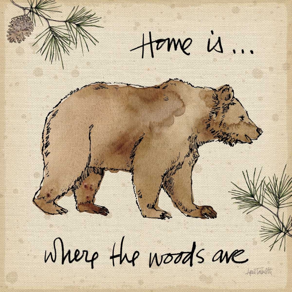 Art Print: Lodge Life I