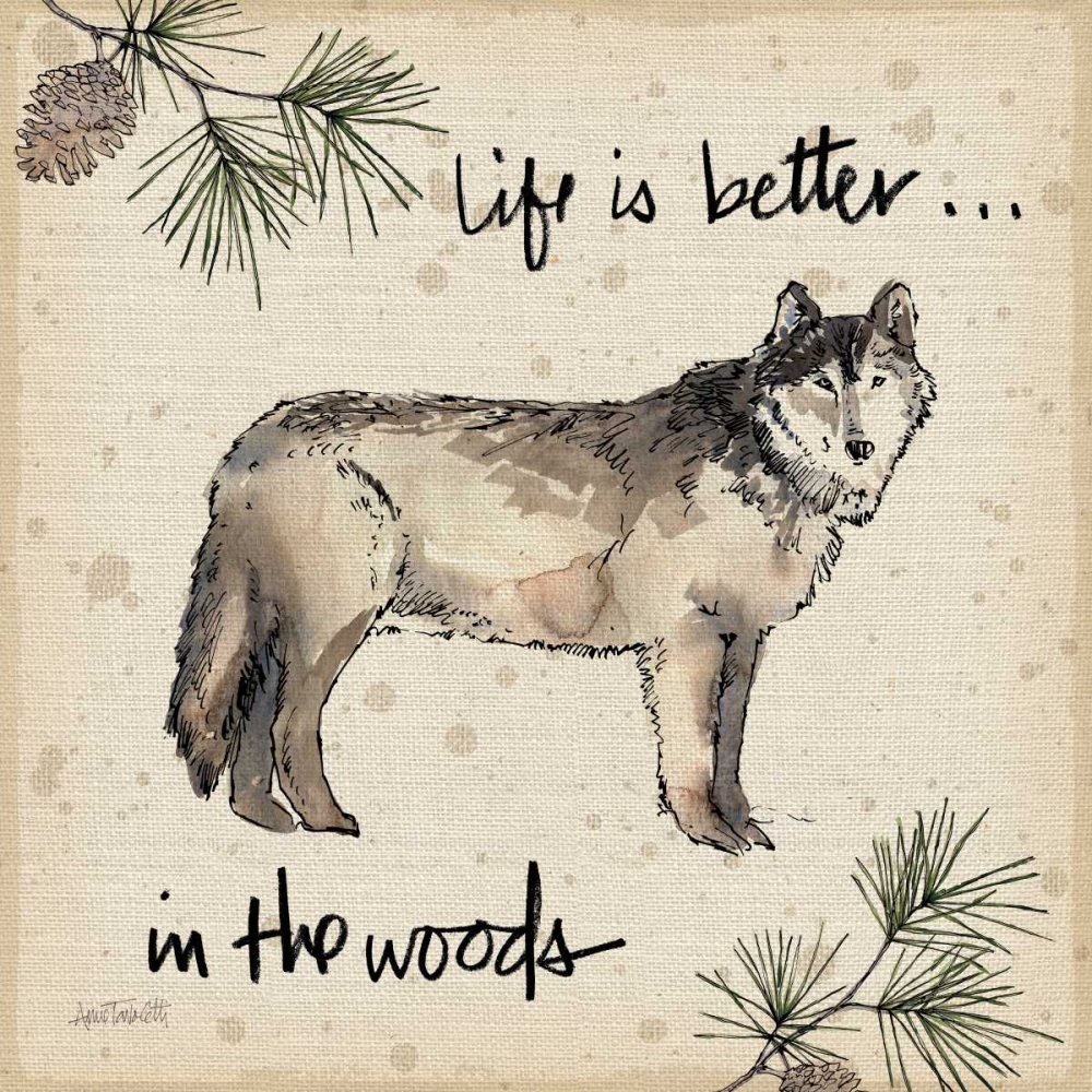 Art Print: Lodge Life III