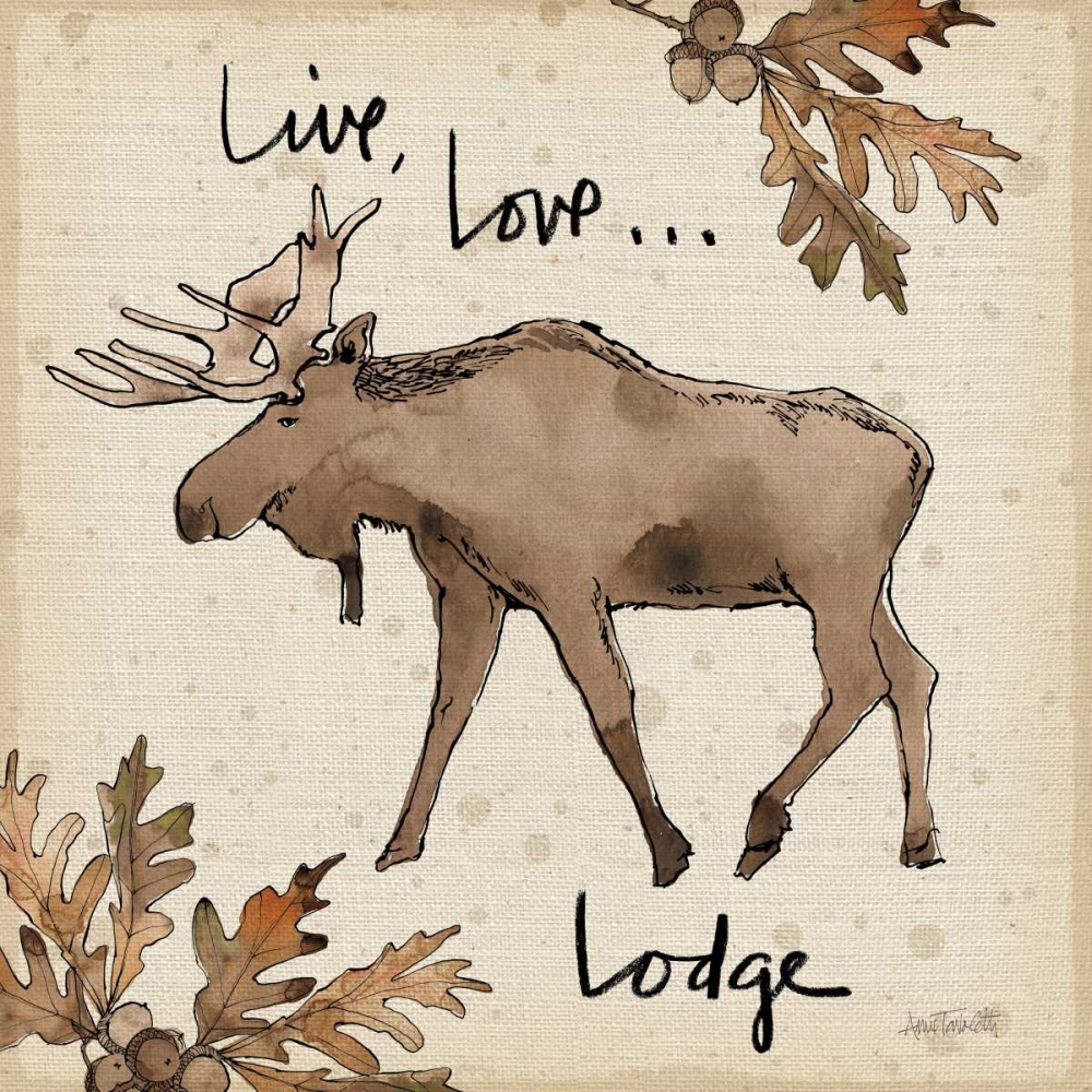 Art Print: Lodge Life IV